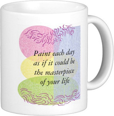 

Exoctic Silver Ajj Ki Nari Bold & Beautiful Series A005 Ceramic Mug(250 ml), Multicolor