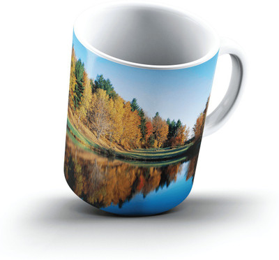 

Ucard Landscape2462979 Bone China, Ceramic, Porcelain Mug(325 ml), Multicolor