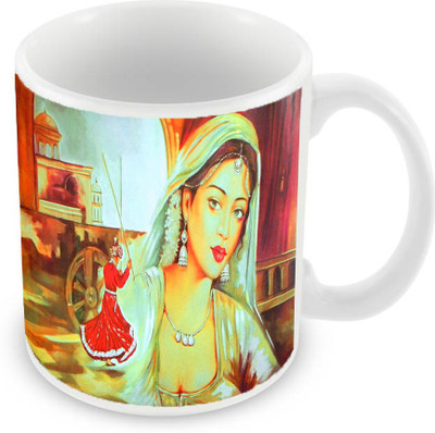 

Sleep Nature's SN-MG-287 Ceramic Mug(350 ml), Multicolor