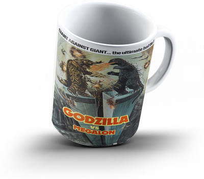 

Ucard Godzilla Megalon56 Bone China, Ceramic, Porcelain Mug(325 ml), Multicolor