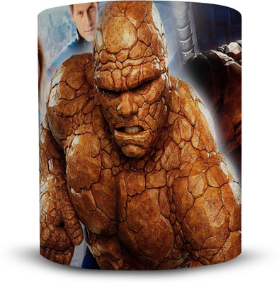 

Ackme Design super hero, Thing Ceramic Mug(325 ml), Multicolor