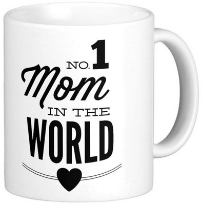 

Exoctic Silver Mom Maa Mother Series 021 Ceramic Mug(300 ml), Multicolor
