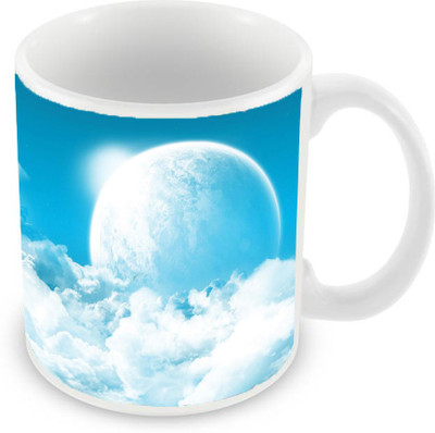 

Sleep Nature's SN-MG-2445 Ceramic Mug(350 ml), Blue