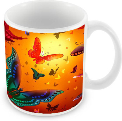 

Sleep Nature's SN-MG-33 Ceramic Mug(350 ml), Orange