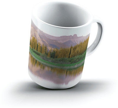 

Ucard Landscape22735 Bone China, Ceramic, Porcelain Mug(325 ml), Multicolor