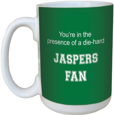 

Tree-Free Greetings Greetings lm44772 Jaspers College Basketball Ceramic with Full-Sized Handle, 15-Ounce Ceramic Mug(60 ml), Multicolor