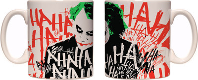 

Posterboy Joker Ha Ha Ha Ha Ha (Officially Licensed) Ceramic Mug, Multicolor
