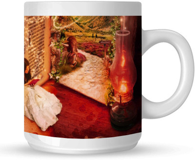 

Huppme Books Lover White Ceramic Mug(350 ml)