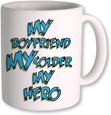 

PhotogiftsIndia Gift For Boyfriend Coffee Ceramic Mug(350 ml), White