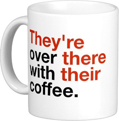 

Exoctic Silver Office Politics A004 Ceramic Mug(350 ml), Multicolor