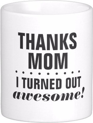 

Exoctic Silver All Occasion 0208 Ceramic Mug(300 ml), Multicolor