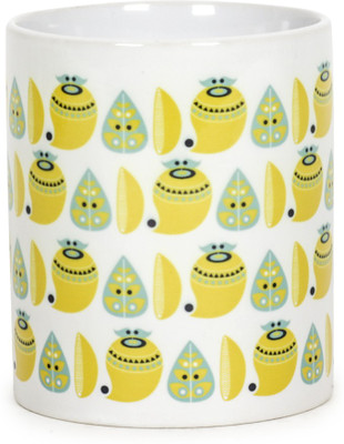

Chumbak Mango Showers Ceramic Mug(300 ml), Multicolor