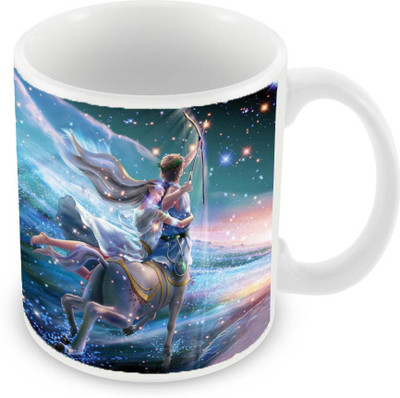 

Sleep Nature's SN-MG-1658 Ceramic Mug(350 ml), Multicolor