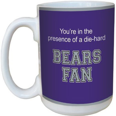 

Tree-Free Greetings Greetings lm44404 Bears College Football Fan Ceramic with Full-Sized Handle, 15-Ounce Ceramic Mug(60 ml), Multicolor