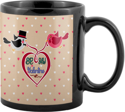 

SKY TRENDS Valentine Gifts For Special Girlfriend,Boyfriend,Wife,Husband,design 31 Ceramic Mug(325 ml), Black