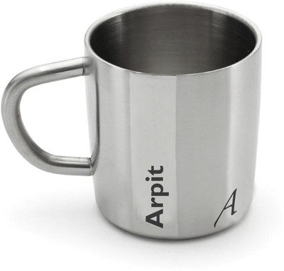 

Hot Muggs Me Classic - Arpit Stainless Steel Mug(200 ml)