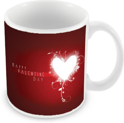 

Sleep Nature's SN-MG-2548 Ceramic Mug(350 ml), Red