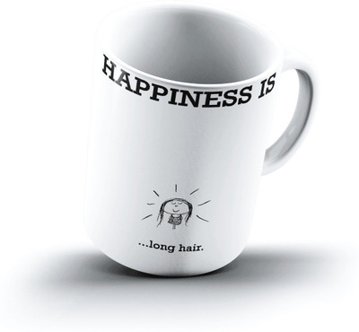 

Ucard Happiness Is2282 Bone China, Ceramic, Porcelain Mug(325 ml)