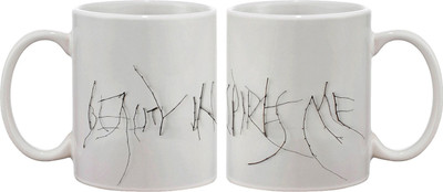 

Artifa Beauty Inspires Me Porcelain, Ceramic Mug(350 ml), Multicolor