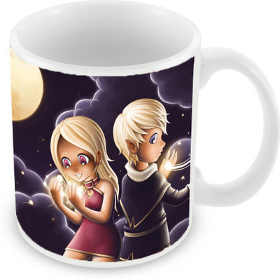 

Sleep Nature's SN-MG-2109 Ceramic Mug(350 ml), Multicolor