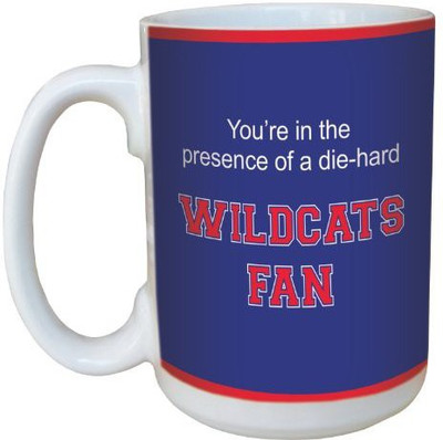 

Tree-Free Greetings Greetings lm44629 Wildcats College Basketball Ceramic with Full-Sized Handle, 15-Ounce Ceramic Mug(60 ml), Multicolor
