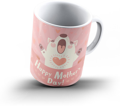 

Ucard Mothers Day711 Bone China, Ceramic, Porcelain Mug(325 ml)