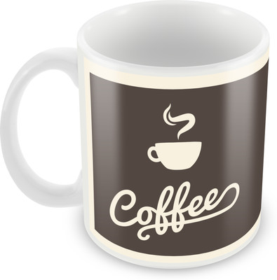

Posterboy Coffee sip Ceramic Mug(350 ml), Multicolor