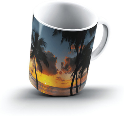 

Ucard Afternoon Delight Tobago2422 Bone China, Ceramic, Porcelain Mug(325 ml), Multicolor