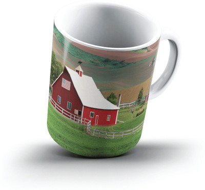 

Ucard Palouse Farm Country Eastern Washington2571 Bone China, Ceramic, Porcelain Mug(325 ml)