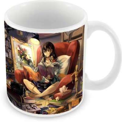 

Sleep Nature's SN-MG-1365 Ceramic Mug(350 ml), Multicolor