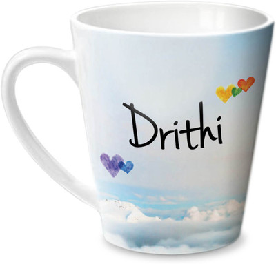

Hot Muggs Simply Love You Drithi Conical Ceramic Mug(350 ml)