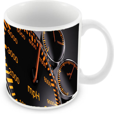 

Sleep Nature's SN-MG-779 Ceramic Mug(350 ml), Black