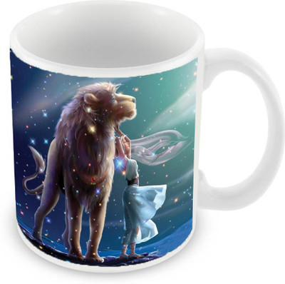 

Sleep Nature's SN-MG-1815 Ceramic Mug(350 ml), Multicolor