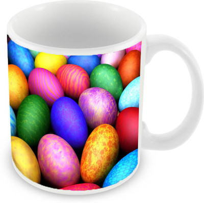 

Sleep Nature's SN-MG-1035 Ceramic Mug(350 ml), Multicolor