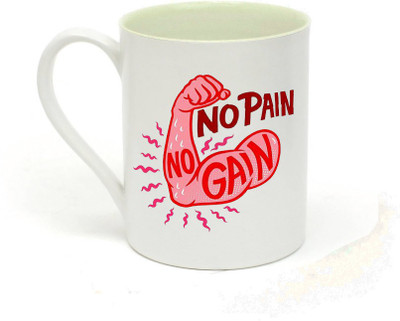 

Sowing Happiness MUG278 Ceramic Mug(350 ml), White