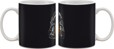 

Artifa Spaceman Art Porcelain, Ceramic Mug(350 ml), Multicolor