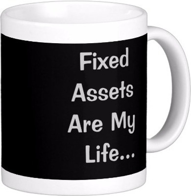 

Exoctic Silver Quoteds ooooo26 Ceramic Mug(300 ml), Multicolor