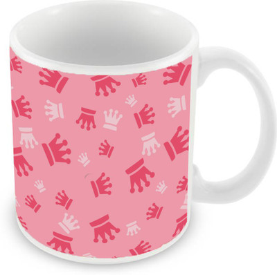 

Sleep Nature's SN-MG-2725 Ceramic Mug(350 ml), Pink
