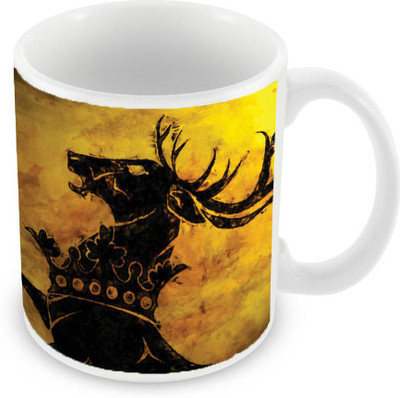 

Sleep Nature's SN-MG-2276 Ceramic Mug(350 ml), Yellow