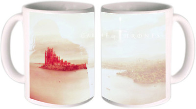 

Shopmillions G O T Island Ceramic Mug(300 ml)