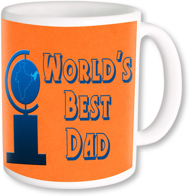 

PhotogiftsIndai Happy Father's Day 154 Ceramic Mug(325 ml), Multicolor
