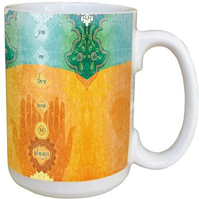 

Tree-Free Greetings Greetings 45556 Angi and Silas Always Ceramic with Full-Sized Handle, 15-Ounce Ceramic Mug(60 ml), Multicolor