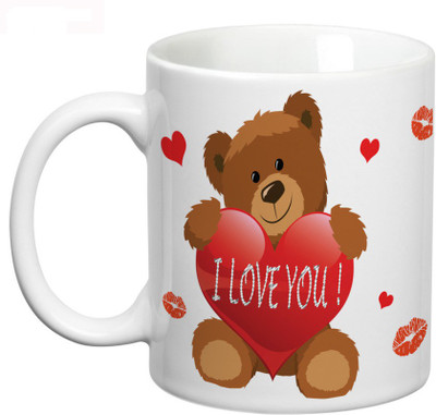 

Prithish Simply The Best Husband Ceramic Mug(330 ml), Multicolor