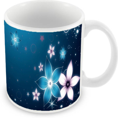 

Sleep Nature's SN-MG-936 Ceramic Mug(350 ml), Blue