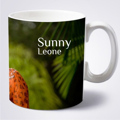 

BigIdea Sunny Leone 2 Ceramic Mug(350 ml), White