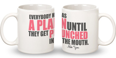 

Posterboy Mike tyson quote Ceramic Mug(350 ml), Multicolor