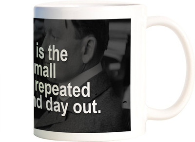 

Rangeele Inkers Robert Collier Quote Ceramic Mug(300 ml), Multicolor