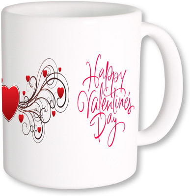 

PhotogiftsIndia Happy Valentine Day 24 Ceramic Mug(325 ml), Multicolor