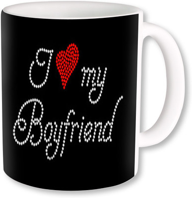 

PhotogiftsIndia I Love My Boyfriend 08 Ceramic Mug(325 ml)