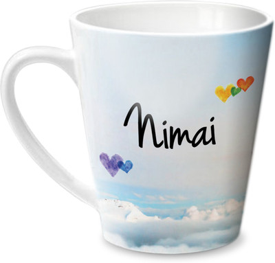

Hot Muggs Simply Love You Nimai Conical Ceramic Mug(350 ml)